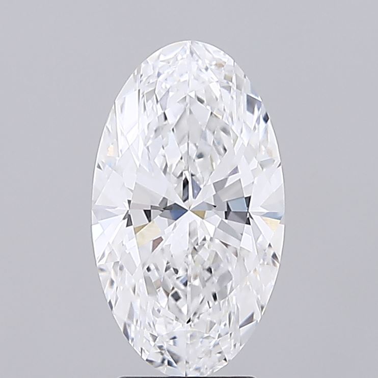3.21ct Oval D VVS1 Lab-Grown Diamond