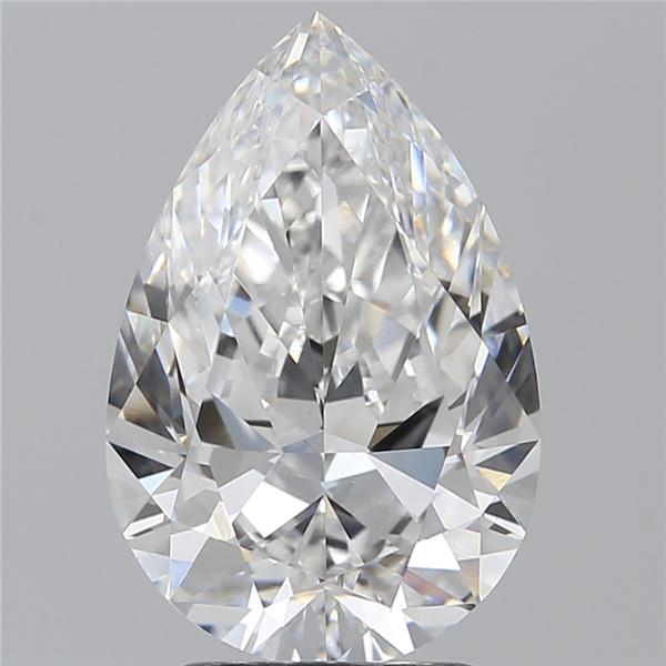 3.02ct Pear D VS1 Lab-Grown Diamond