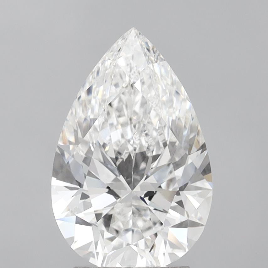3.03ct Pear E VVS2 Lab-Grown Diamond