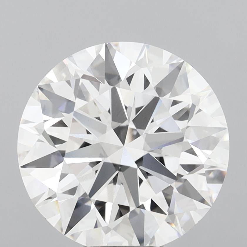 6.05ct Round F VVS2 Lab-Grown Diamond