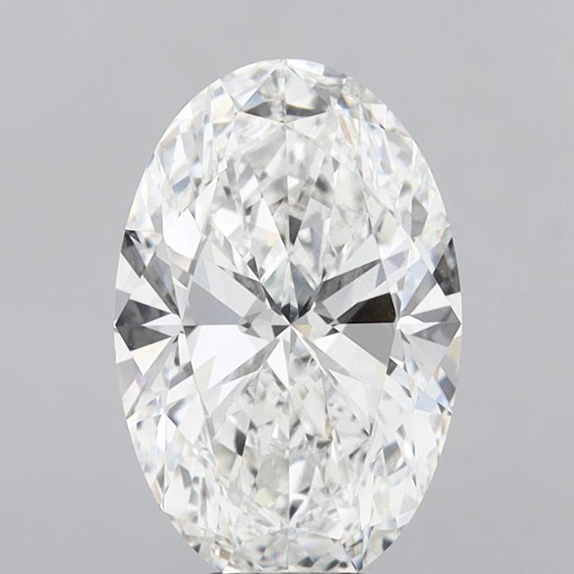 6.41ct Oval F VS1 Lab-Grown Diamond