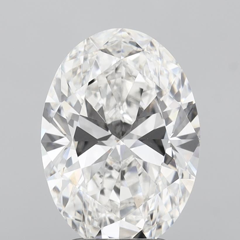 3.03ct Oval F VVS2 Lab-Grown Diamond