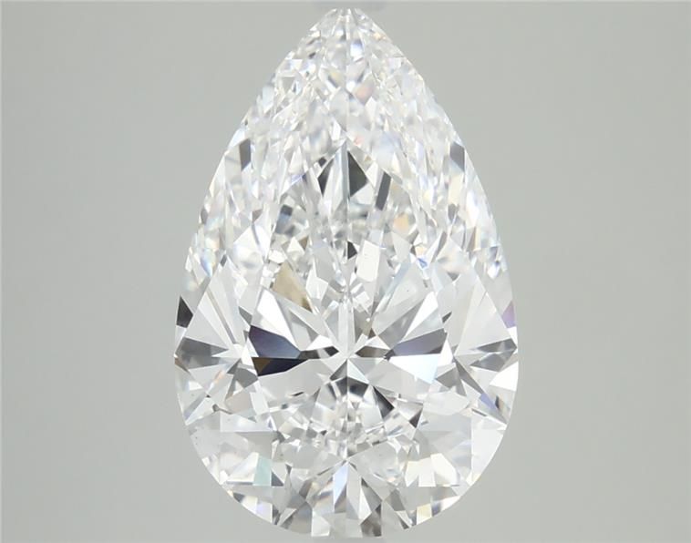 4.02ct Pear D VS1 Lab-Grown Diamond