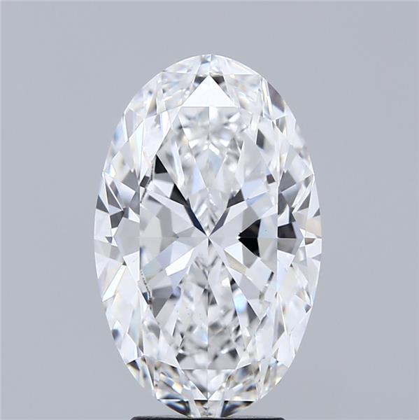3.57ct Oval D VVS2 Lab-Grown Diamond