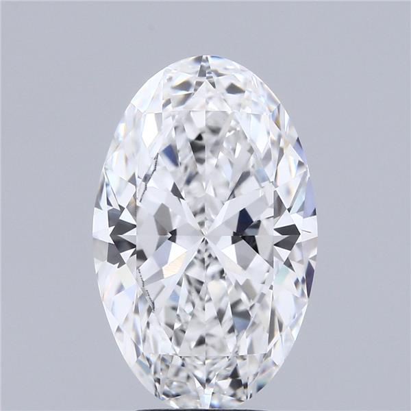 4.58ct Oval D VVS2 Lab-Grown Diamond
