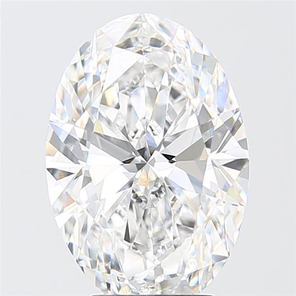 4.05ct Oval D VVS2 Lab-Grown Diamond