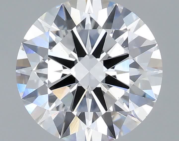 2ct Round E VS1 Lab-Grown Diamond