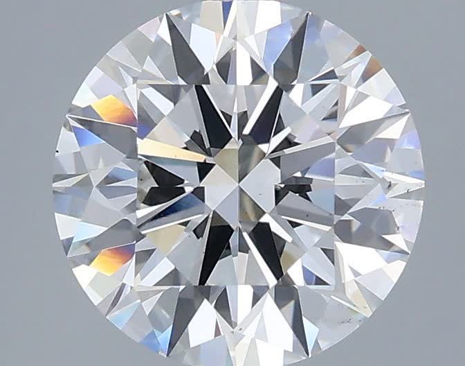 2ct Round E VS1 Lab-Grown Diamond