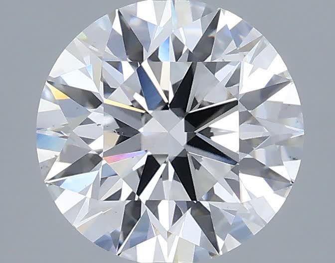 2ct Round E VS1 Lab-Grown Diamond