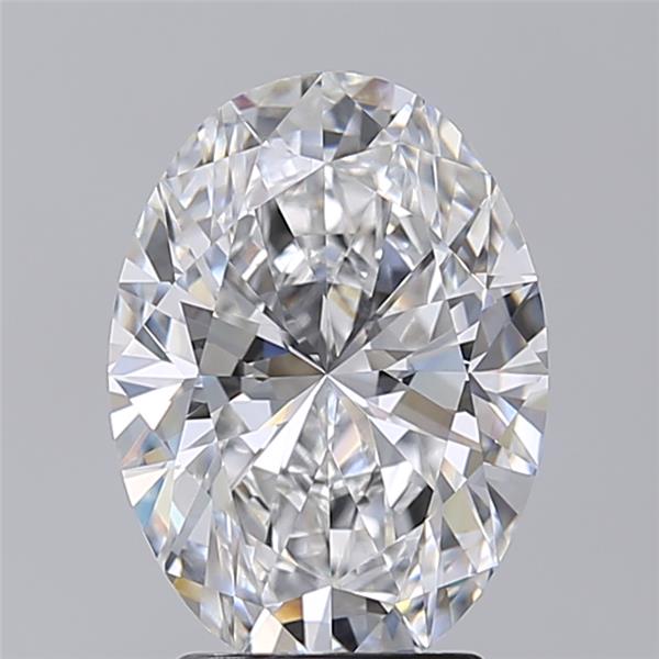 3.02ct Oval D VVS2 Lab-Grown Diamond