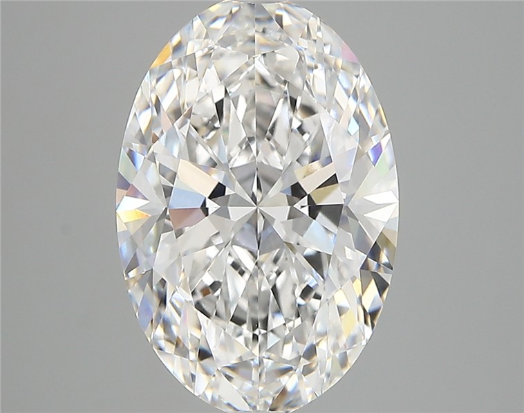 4.14ct Oval E IF Lab-Grown Diamond