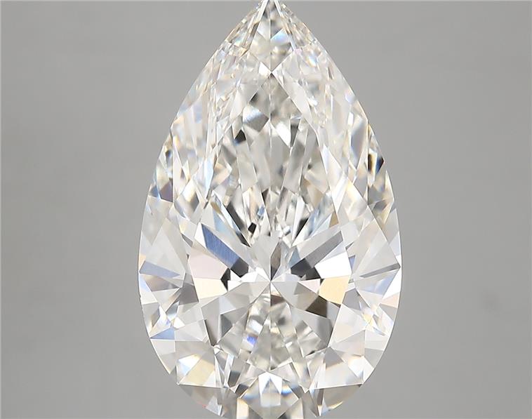 6.09ct Pear F VVS2 Lab-Grown Diamond