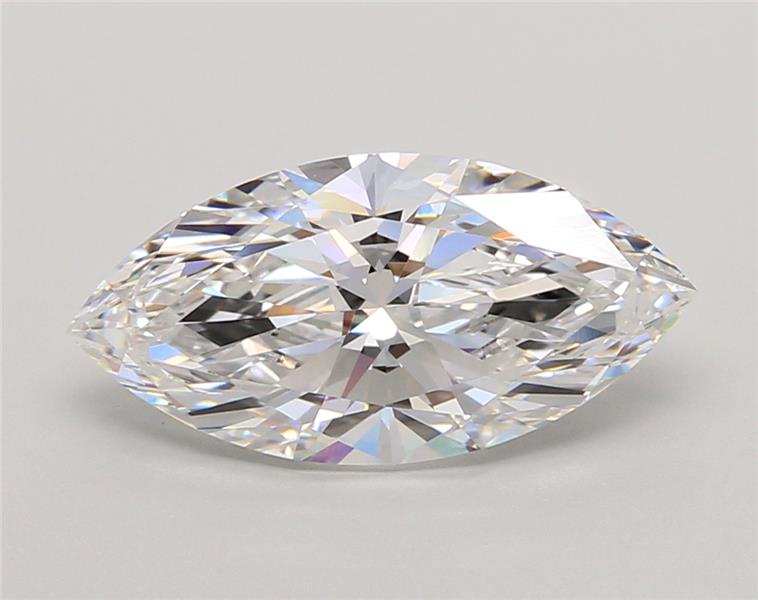 3.04ct Marquise D VVS2 Lab-Grown Diamond