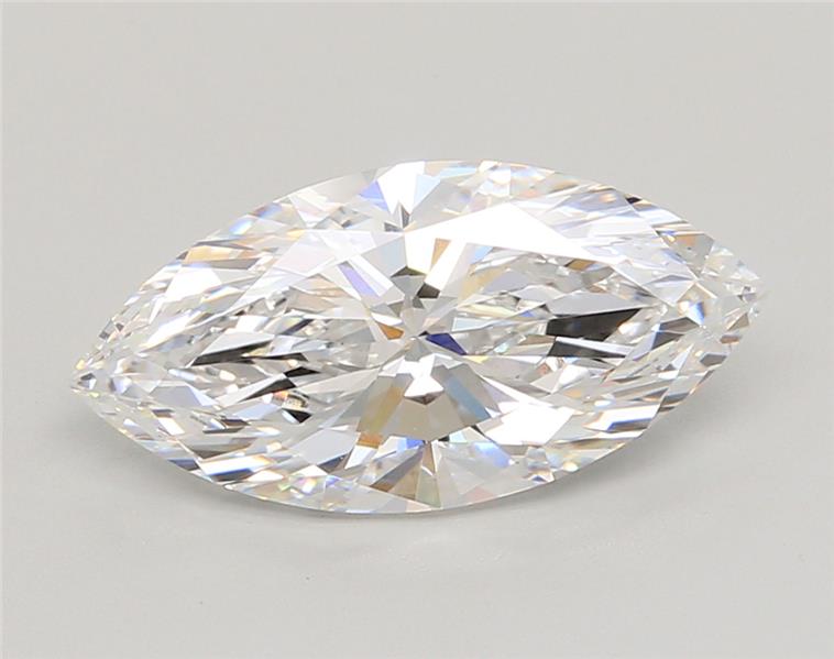3.05ct Marquise D VVS2 Lab-Grown Diamond
