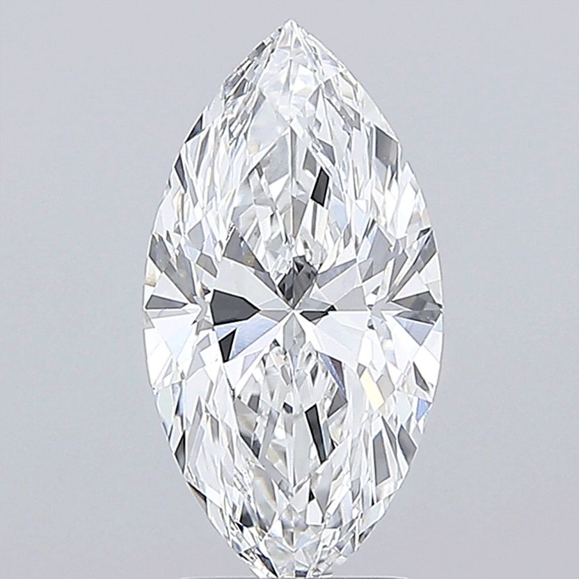 3.06ct Marquise D VVS2 Lab-Grown Diamond