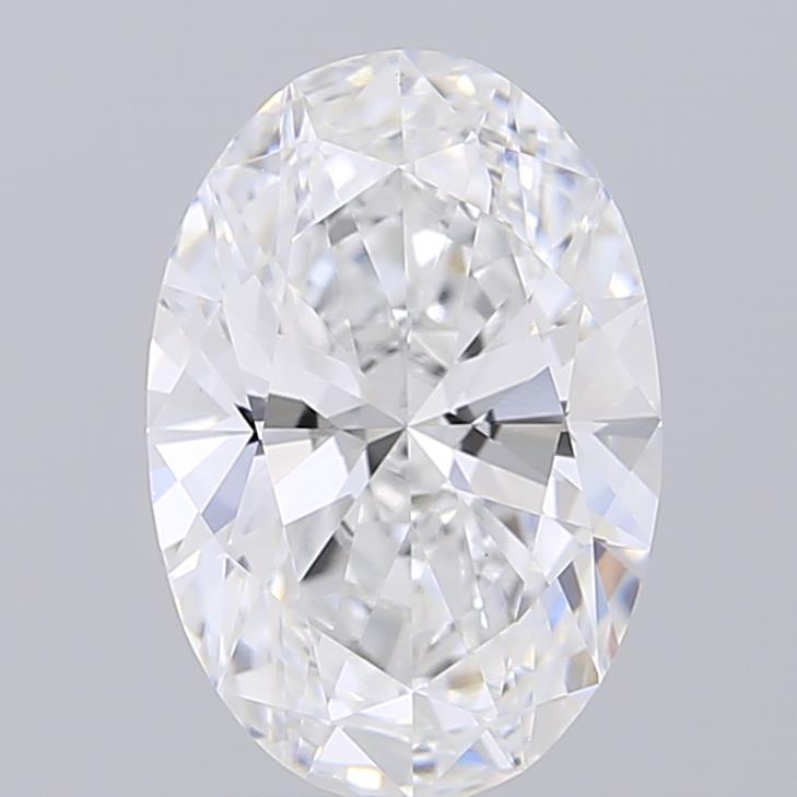 2.07ct Oval D VVS2 Lab-Grown Diamond