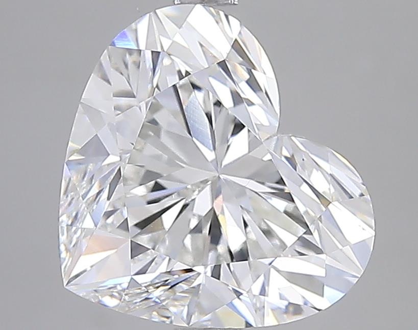 5.46ct Heart F VS1 Lab-Grown Diamond