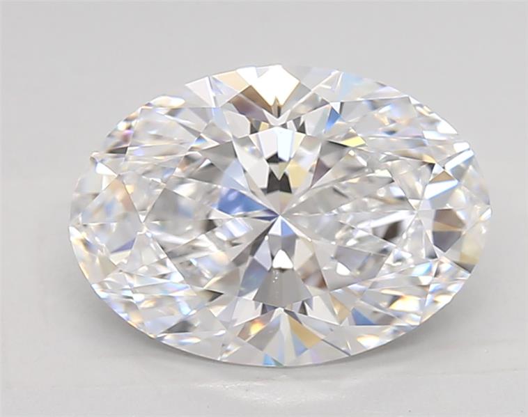 2.81ct Oval D IF Lab-Grown Diamond