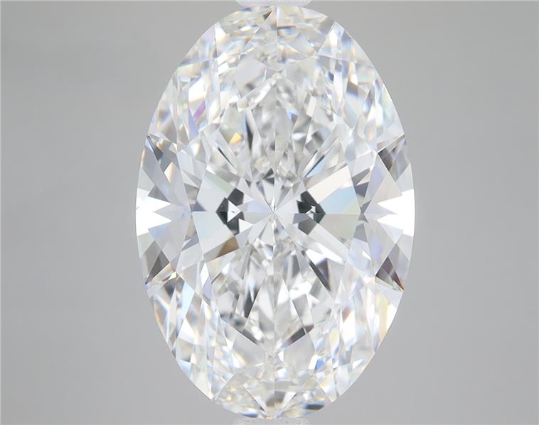 7.07ct Oval F VVS2 Lab-Grown Diamond