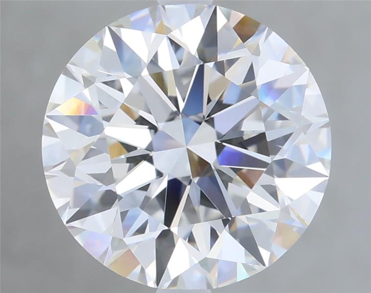 3.09ct Round E VVS2 Lab-Grown Diamond