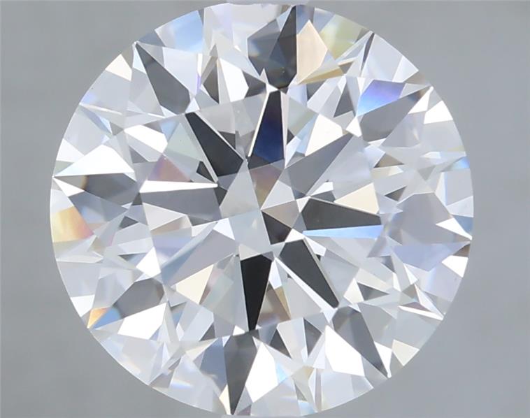 3.07ct Round F VVS2 Lab-Grown Diamond