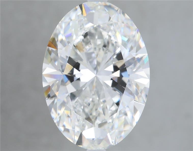 5.06ct Oval F VVS2 Lab-Grown Diamond