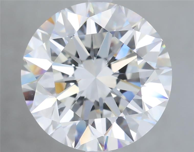 6.01ct Round F VVS2 Lab-Grown Diamond
