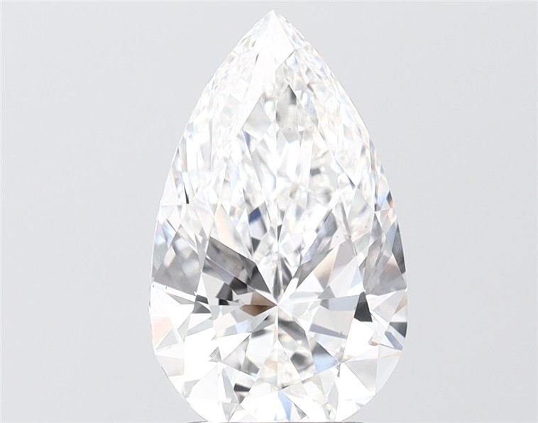 3.17ct Pear E VS1 Lab-Grown Diamond