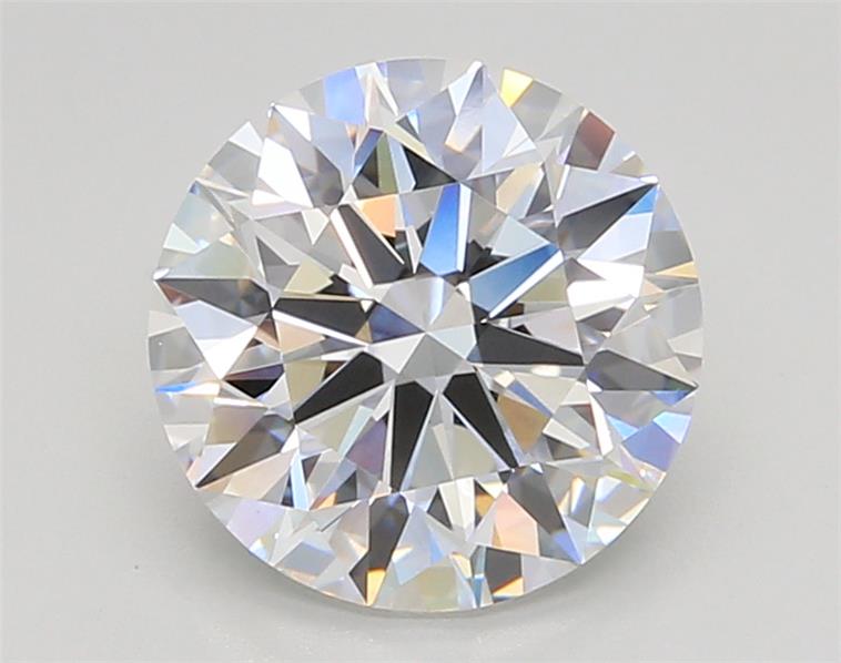 3.05ct Round E VVS2 Lab-Grown Diamond