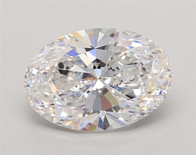 3.03ct Oval E VVS2 Lab-Grown Diamond