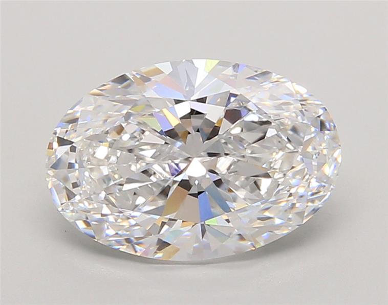 3.05ct Oval E VVS2 Lab-Grown Diamond