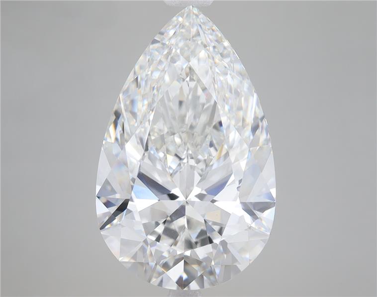 8.04ct Pear F VVS2 Lab-Grown Diamond