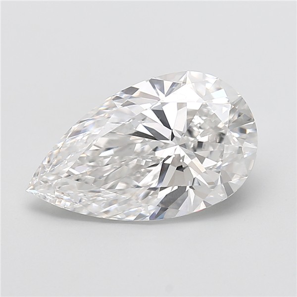 6.09ct Pear D VVS2 Lab-Grown Diamond
