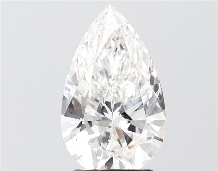 2.66ct Pear F VS1 Lab-Grown Diamond