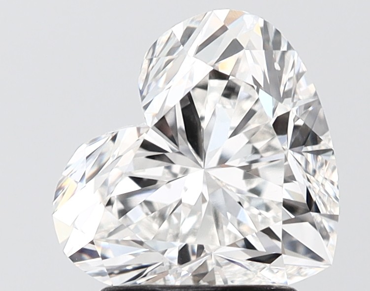 2.53ct Heart F VVS2 Lab-Grown Diamond