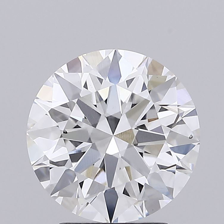 3ct Round F VS2 Lab-Grown Diamond