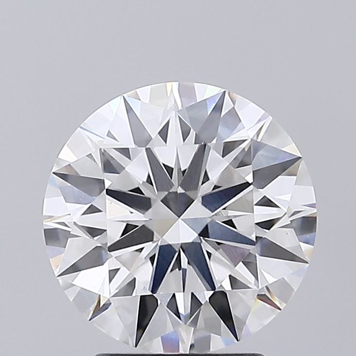 2.66ct Round E VVS2 Lab-Grown Diamond