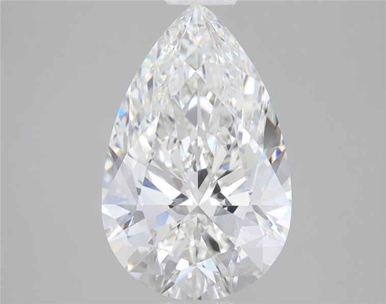 3.03ct Pear F VVS2 Lab-Grown Diamond