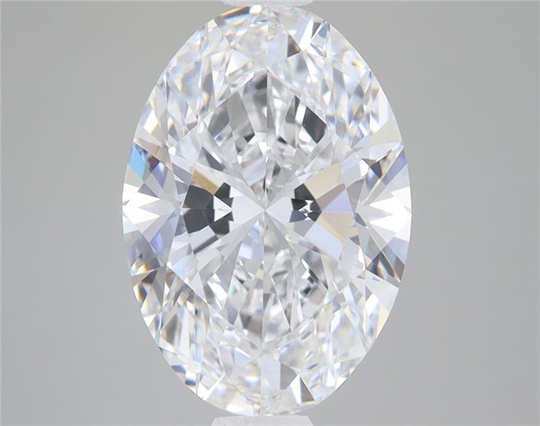 4.1ct Oval E VVS2 Lab-Grown Diamond