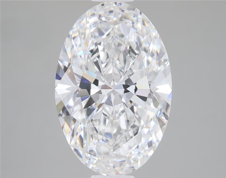 3.02ct Oval D VVS2 Lab-Grown Diamond