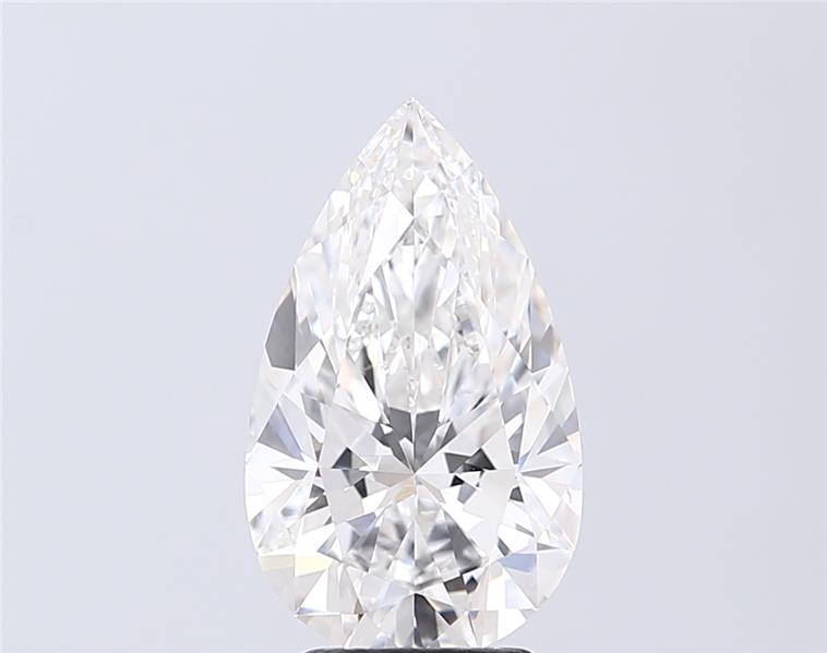 3.1ct Pear F VVS2 Lab-Grown Diamond