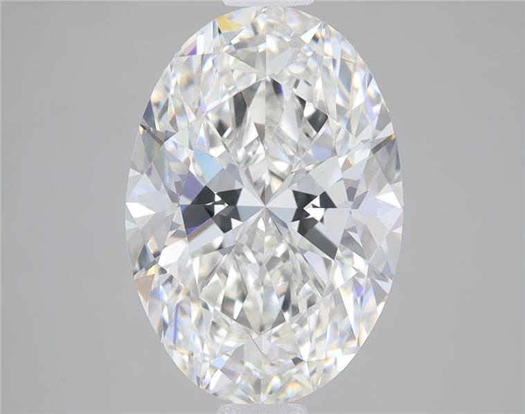 4.18ct Oval F VVS2 Lab-Grown Diamond