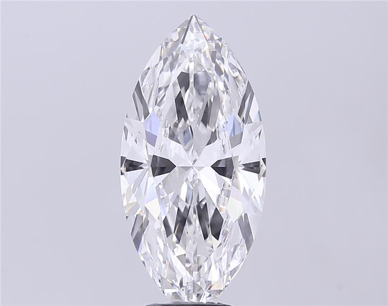 5.1ct Marquise E VVS2 Lab-Grown Diamond