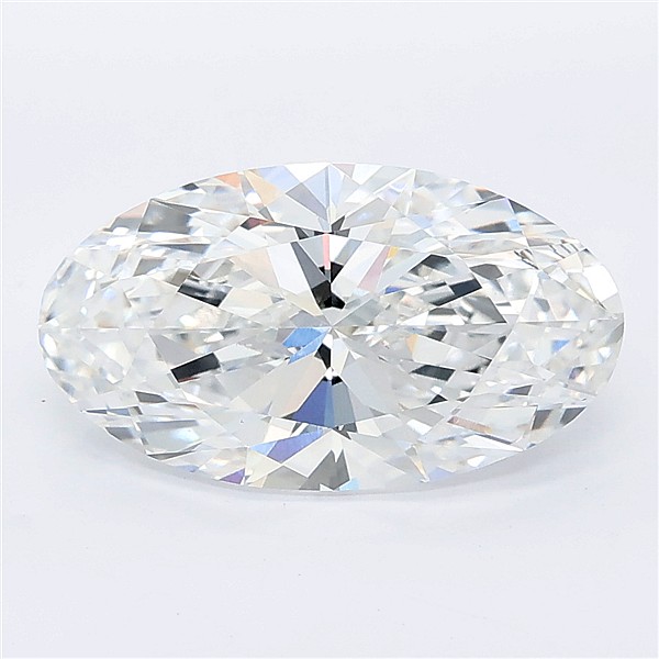 3.29ct Moval D VVS2 Lab-Grown Diamond