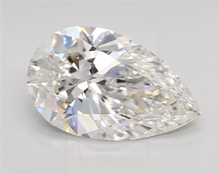 3.66ct Pear F VS1 Lab-Grown Diamond