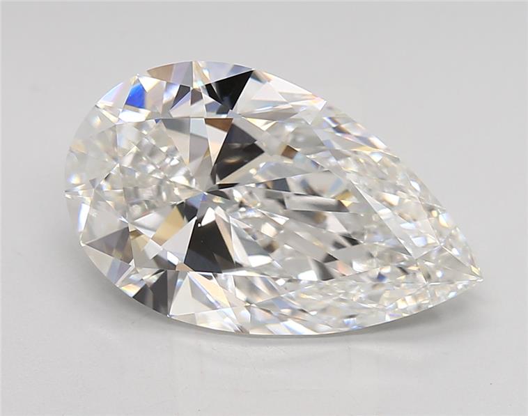 5.01ct Pear F VVS2 Lab-Grown Diamond