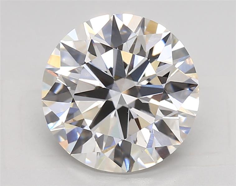 3.79ct Round F VVS2 Lab-Grown Diamond