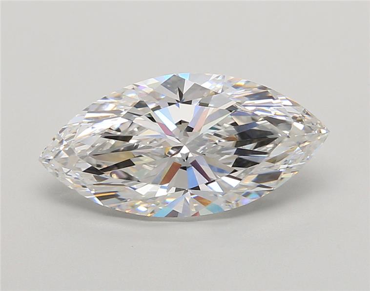 3.03ct Marquise F VVS2 Lab-Grown Diamond