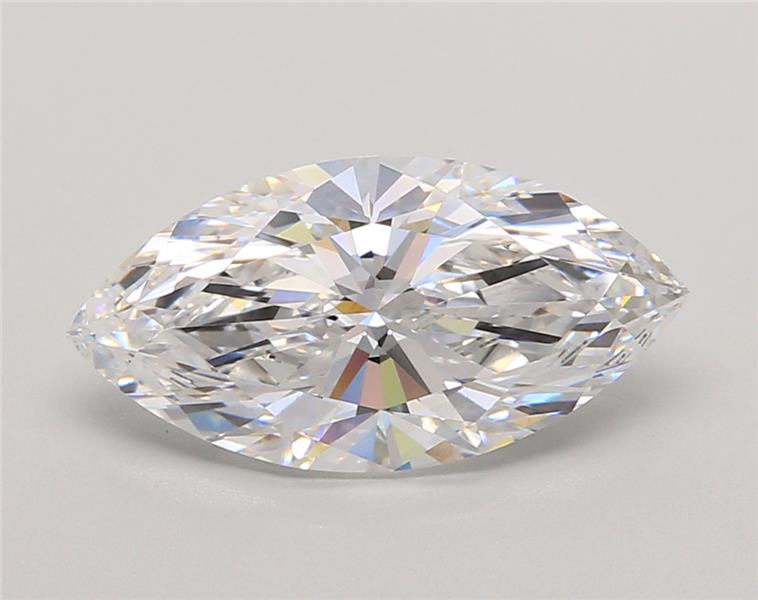 3.05ct Marquise D VVS2 Lab-Grown Diamond
