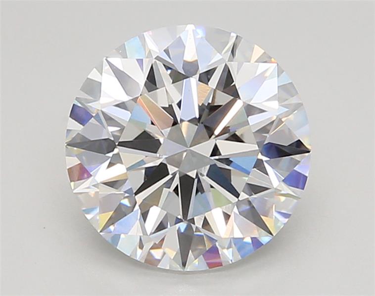 3.02ct Round D VVS2 Lab-Grown Diamond